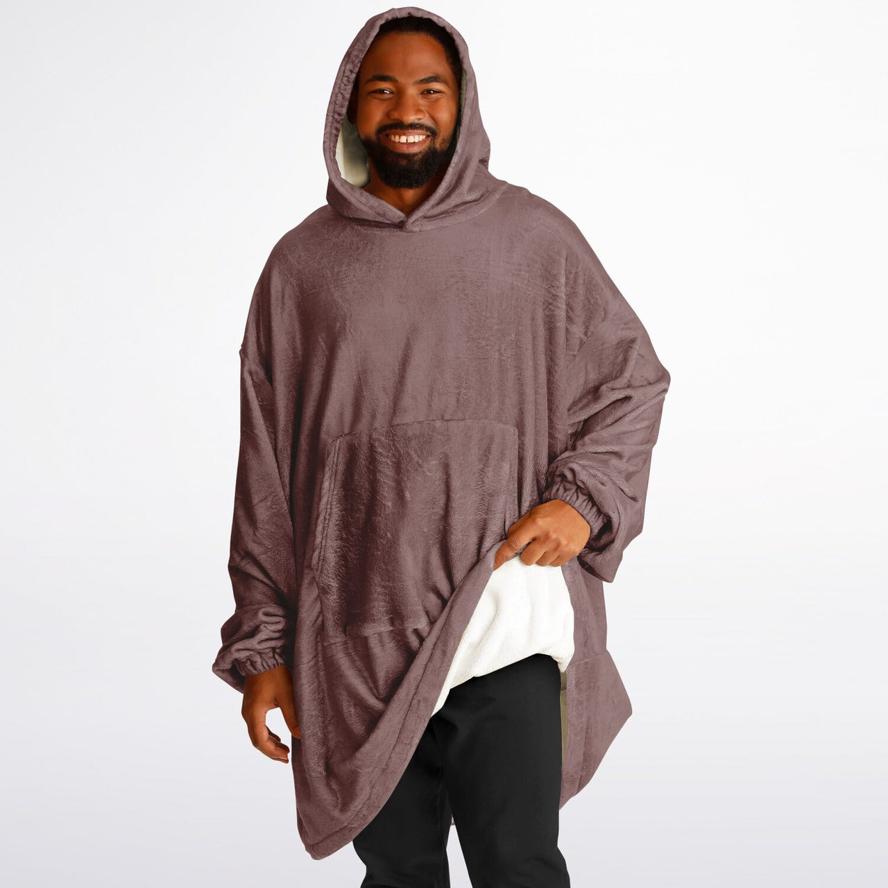 Earthy Tones Rose Taupe Adult Standard Hoodie