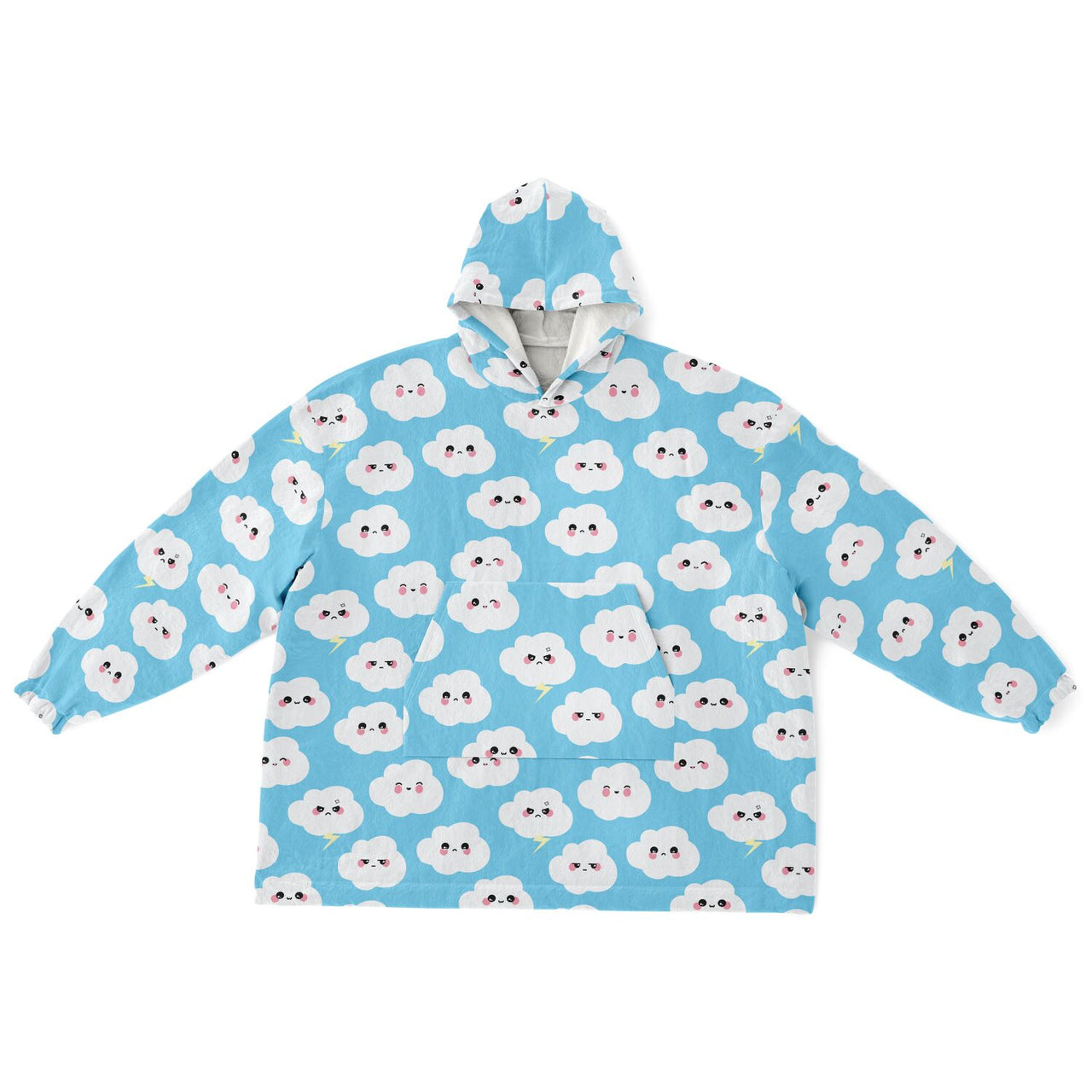 Pattern Cloudie Adult Standard Hoodie