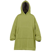 Thumbnail for Earthy Tones Olive Green and Sandstone Youth Reversible Hoodie