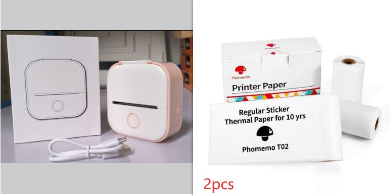 Compact Bluetooth Thermal Printer for Home