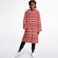 Thumbnail for Christmas Pattern Ugly Christmas Sweater Youth Standard Hoodie