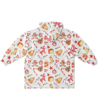 Thumbnail for Red Christmas Pattern Youth Standard Hoodie