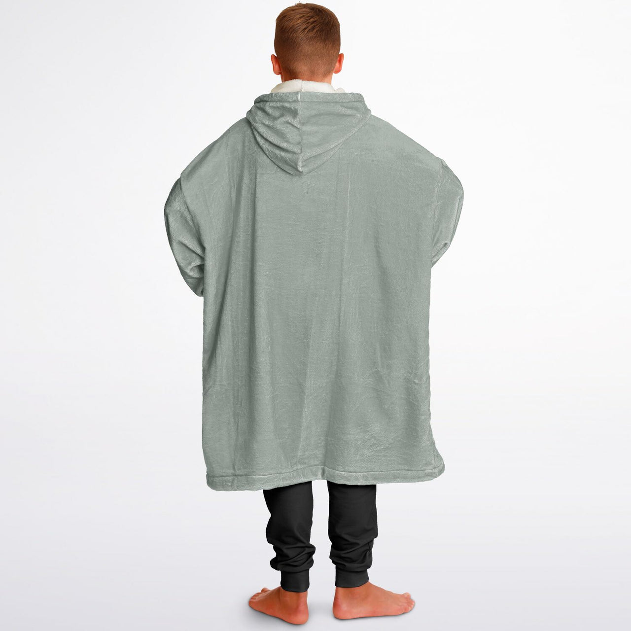 Neutral Ash Gray Youth Standard Hoodie