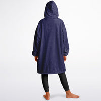 Thumbnail for Jewel Deep Amethyst and Opulant Ruby Youth Reversible Hoodie