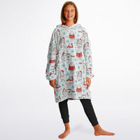 Thumbnail for Christmas Pattern Winter Cat Youth Standard Hoodie