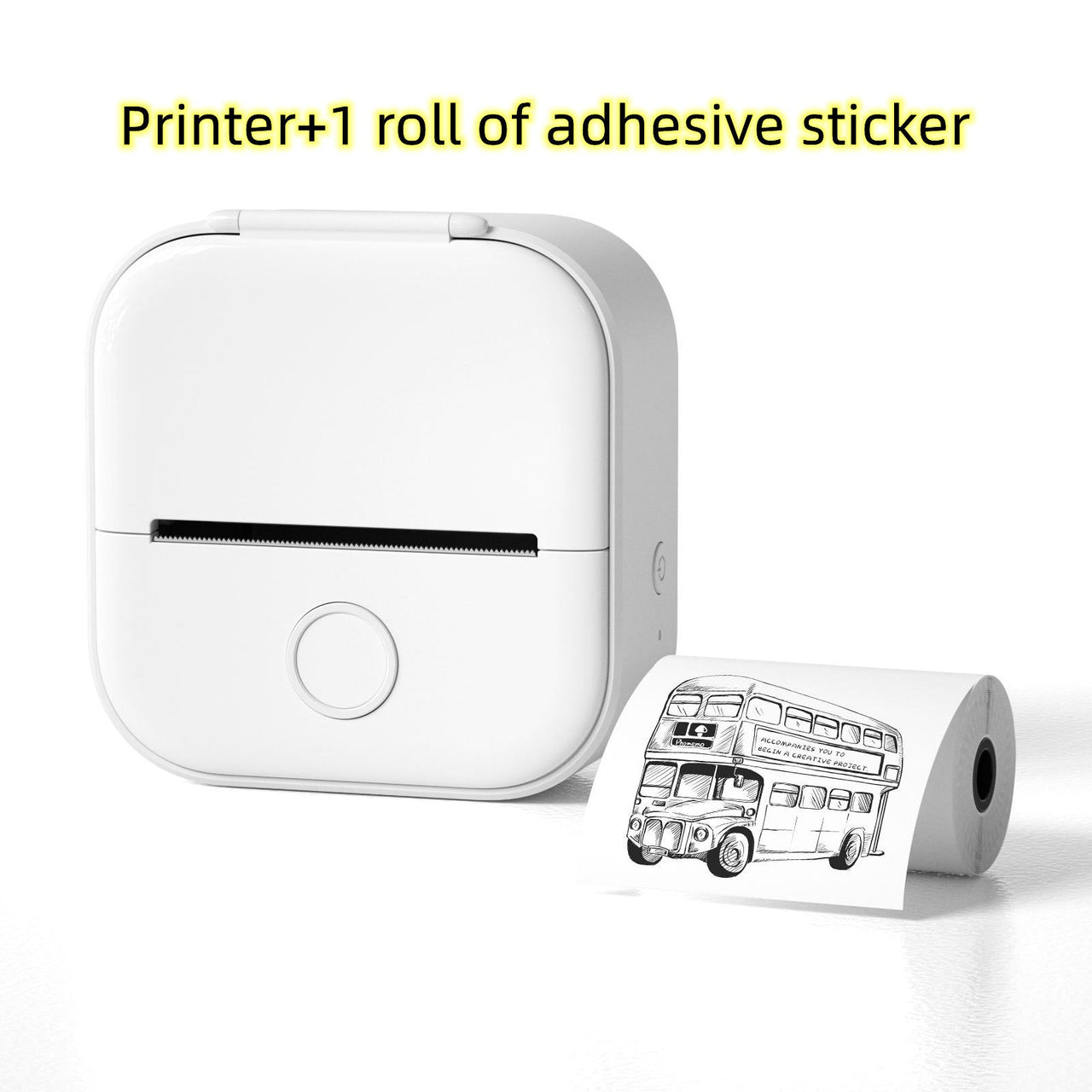 Compact Bluetooth Thermal Printer for Home