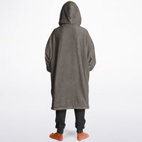 Thumbnail for Earthy Tones Olive Green and Sandstone Youth Reversible Hoodie