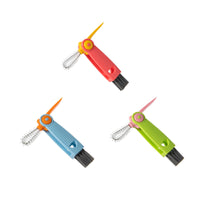 Thumbnail for Chemimoso 3 in 1 Cup Lid Gap Cleaning Brush Set Multifunctional Water Baby Bottle Cleaning Tools Home Kitchen Crevice Cleaning Tools (3Pcs)