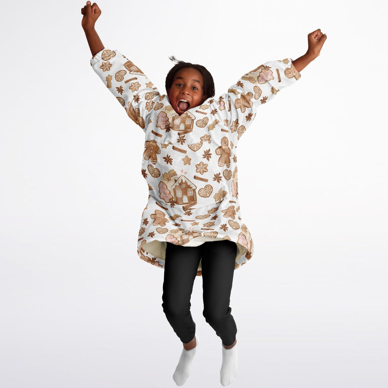 Christmas Pattern  Ginger Bread Youth Standard Hoodie