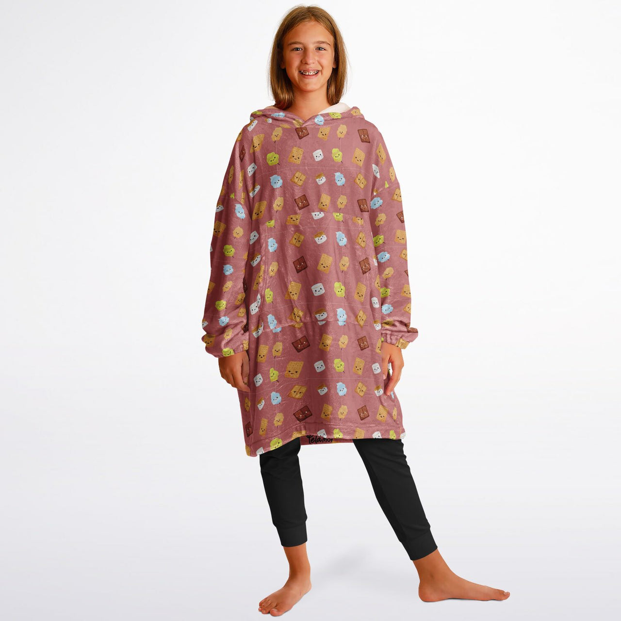 Pattern Smores Youth Standard Hoodie