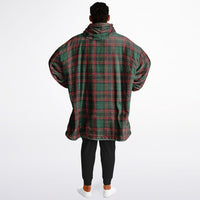 Thumbnail for Christmas Pattern Checkered 2 and Checkered 1 Oversized Reversible Hoodie