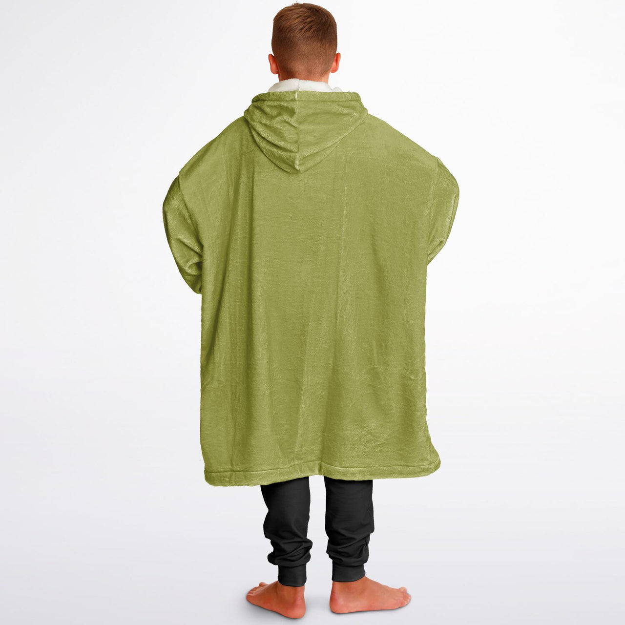 Earthy Tones Olive Green Youth Standard Hoodie