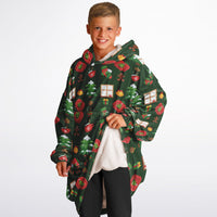 Thumbnail for Green Christmas Pattern Youth Standard Hoodie