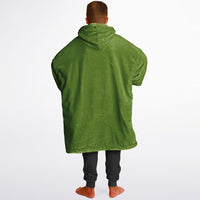 Thumbnail for Earthy Tones Olive Drab and Olive Green Youth Reversible Hoodie