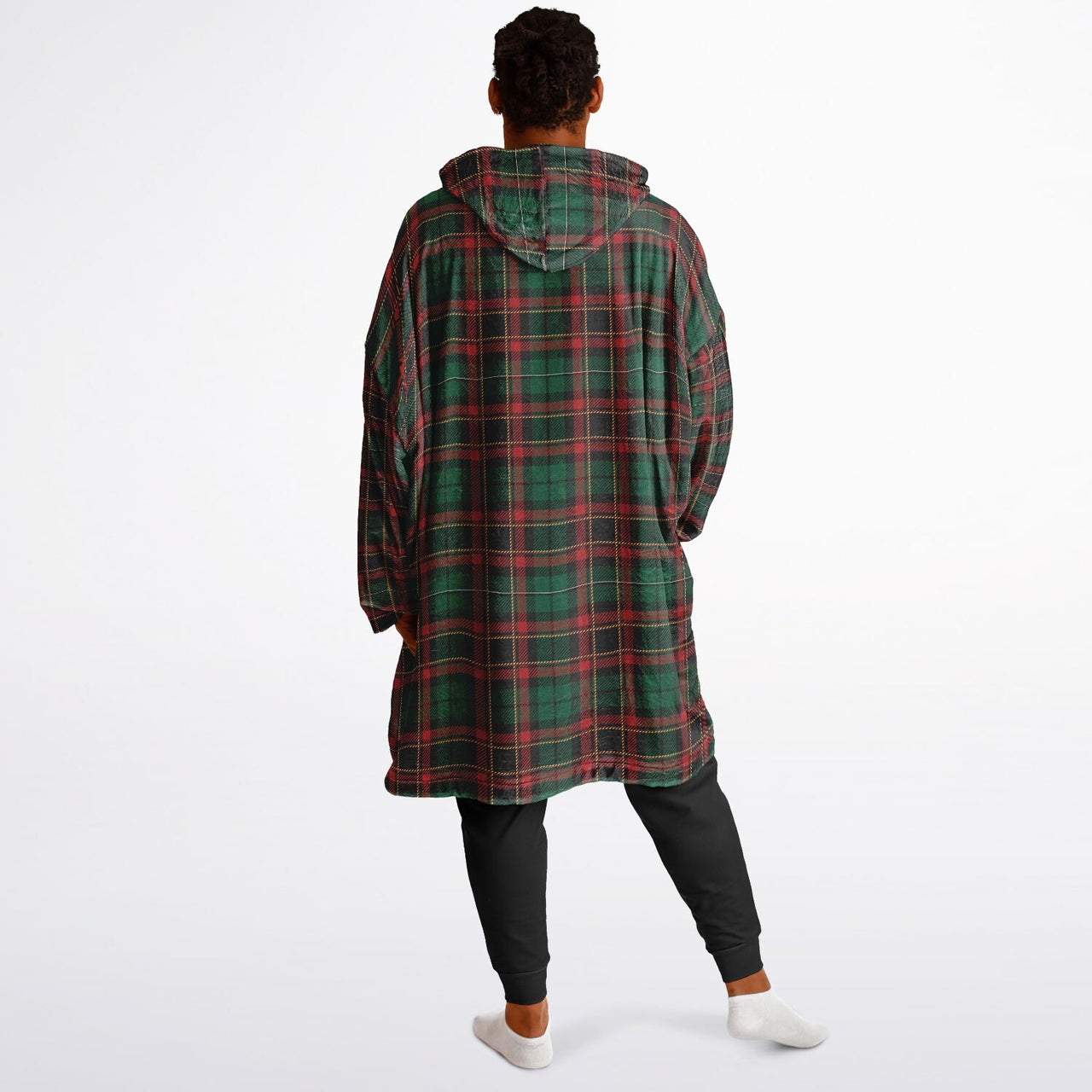 Christmas Pattern Checkered 2 Adult Standard Hoodie