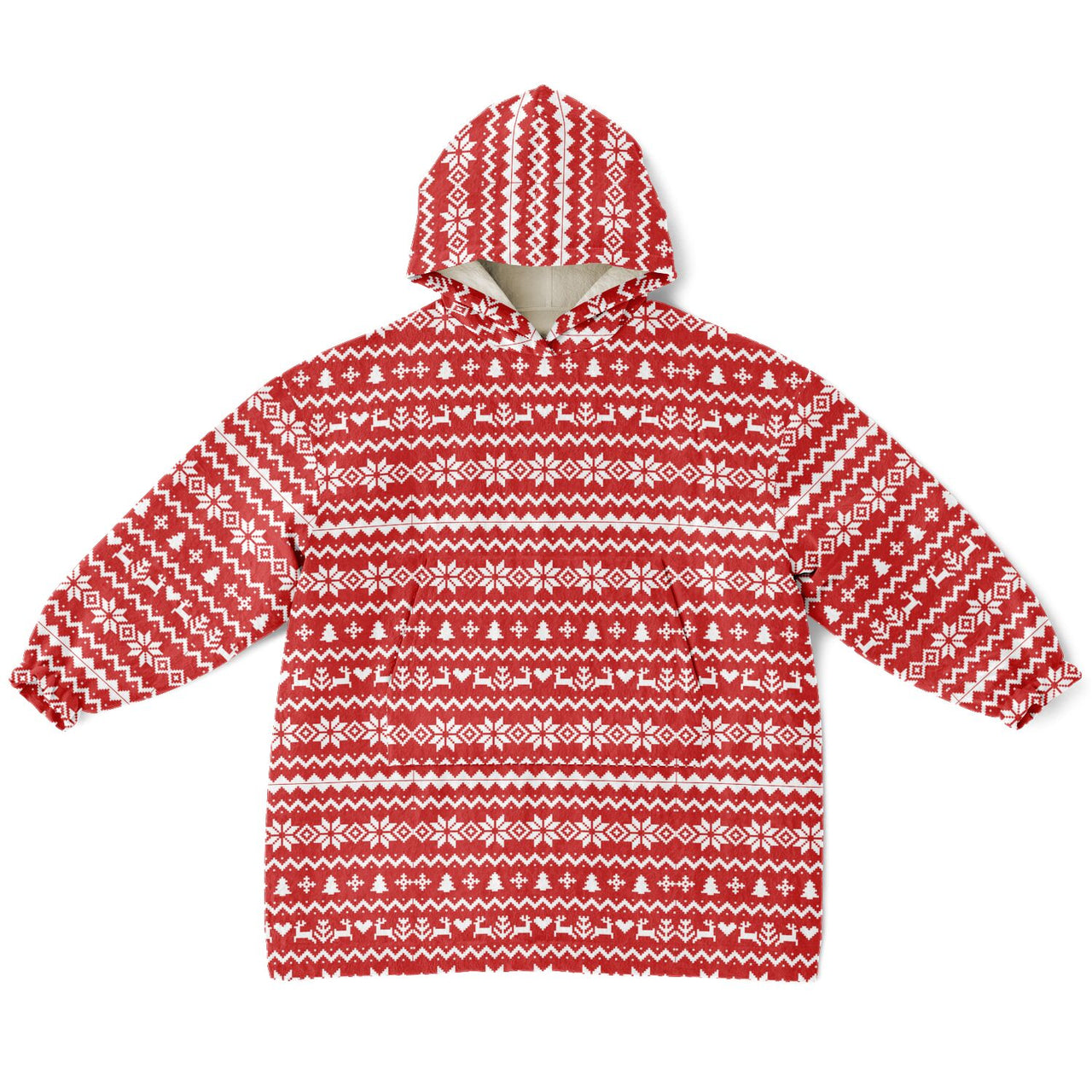 Christmas Pattern Ugly Christmas Sweater Youth Standard Hoodie