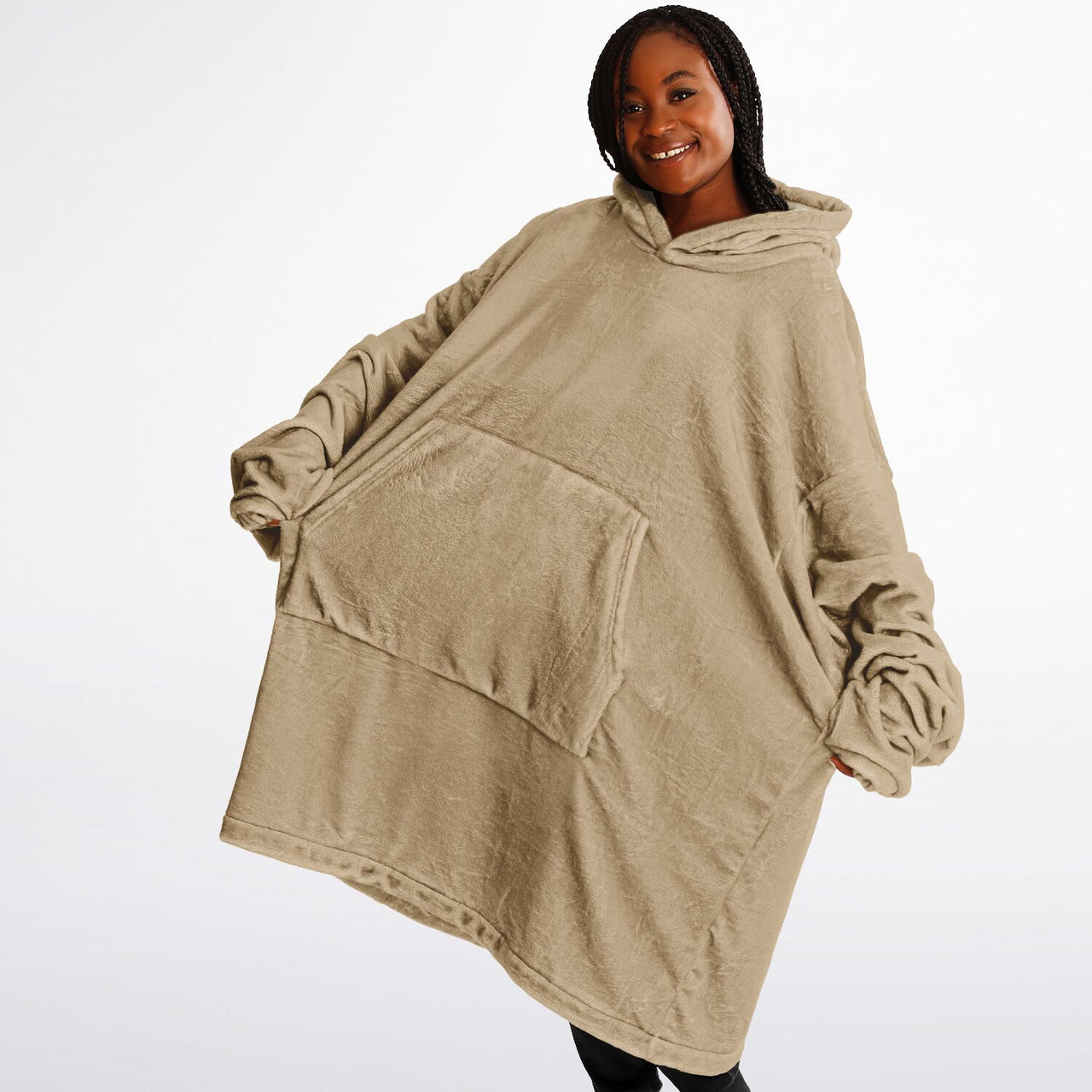 Neutral Sand Adult Standard Hoodie
