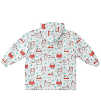 Thumbnail for Christmas Pattern Winter Cat Youth Standard Hoodie