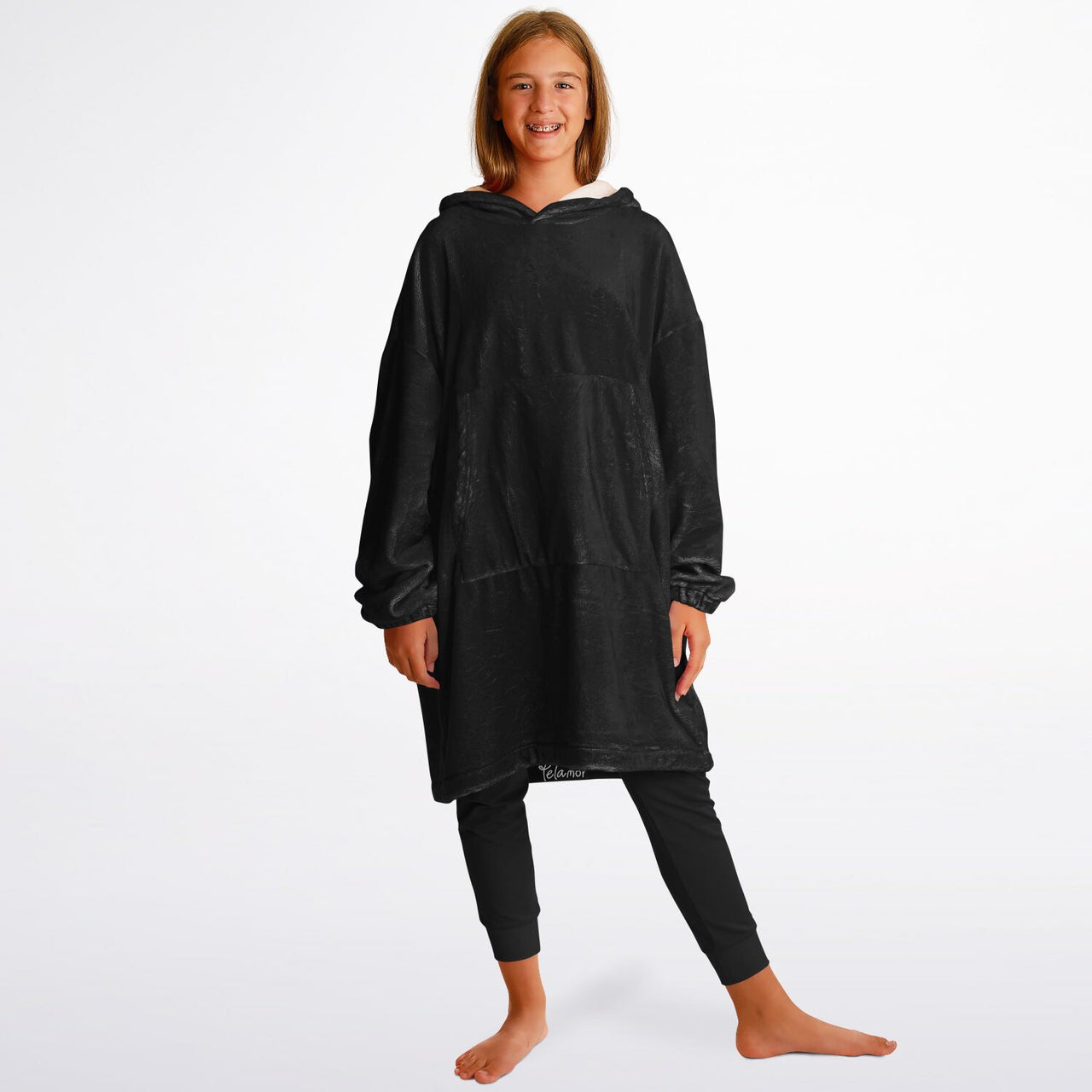 Jewel Tones Sparkling Onyx Youth Standard Hoodie