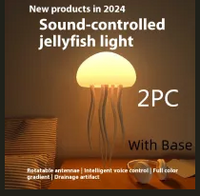 Thumbnail for LED Jellyfish Mood Lamp - Smart Bedside Light