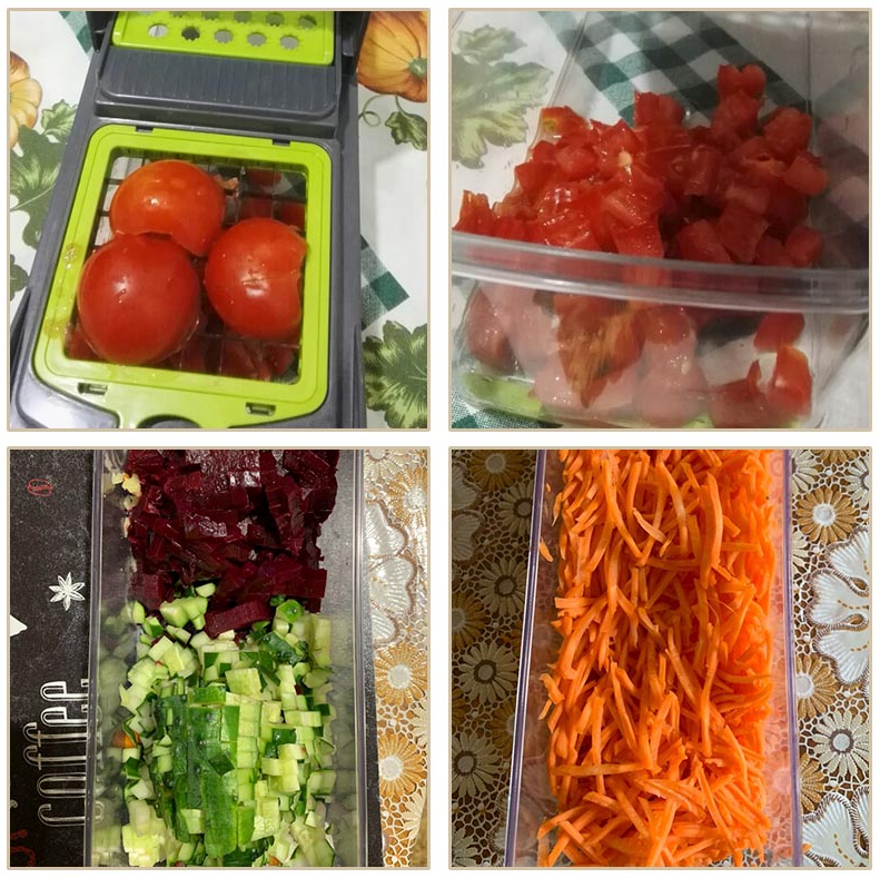 15-in-1 Veggie Dicer and Slicer Kit