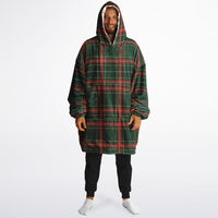 Thumbnail for Christmas Pattern Winter Christmas and Checkered 1 Oversized Reversible Hoodie